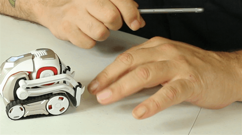 Toy Time Plays With Cozmo, The Little Robot With A Big Brain