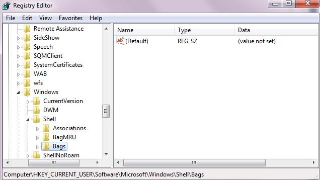 Remove Shellbag Entries in Windows for More Privacy