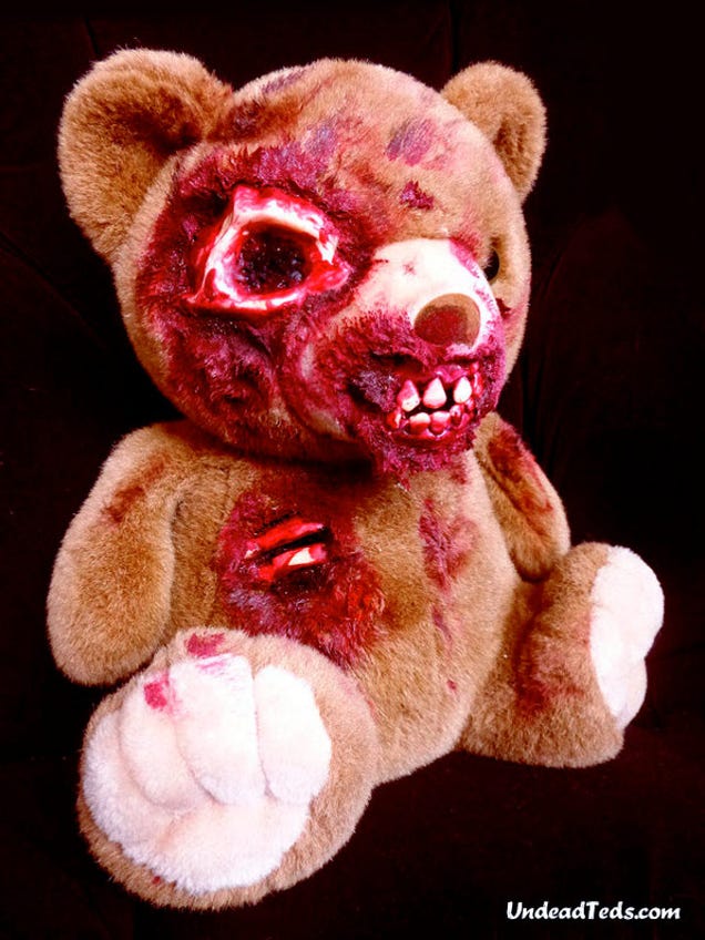 Holy sh*t these undead teddy bears are terrifying