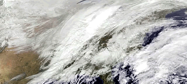 All the winter storms of 2014 in one NASA time-lapse video