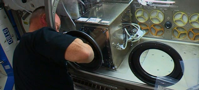 The ISS Now Has a 3D Printer