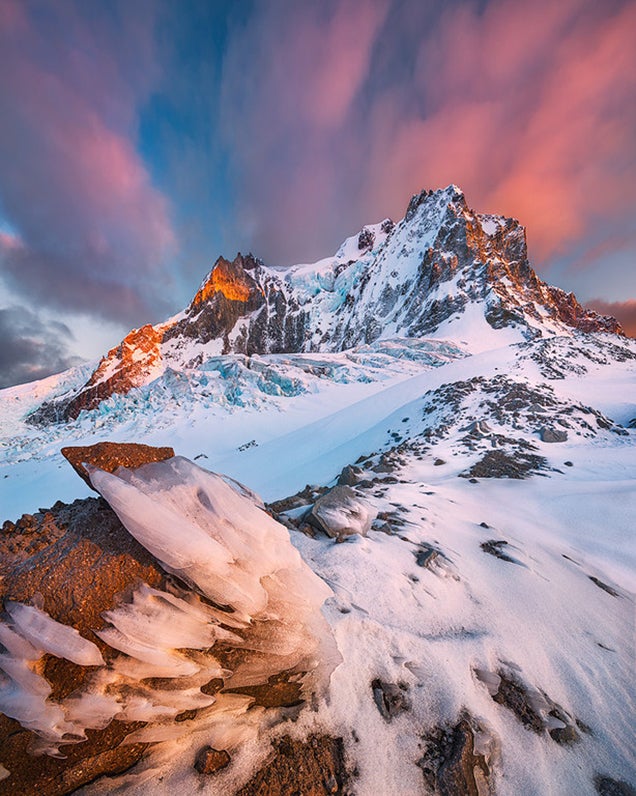 Mt. Asgard looks like the actual home of the Viking gods