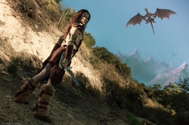 Incredible Skyrim Cosplay Gets Your Week Started Just Right
