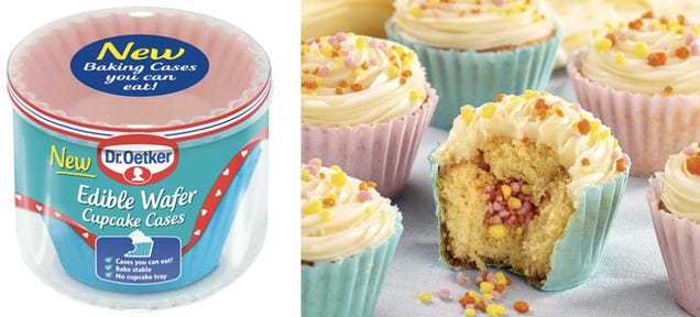 Edible Wrappers Just Solved the Only Bad Thing About Cupcakes