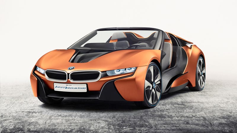 This BMW Concept Says No To Doors And Yes To A Huge Gesture-Controlled Screen