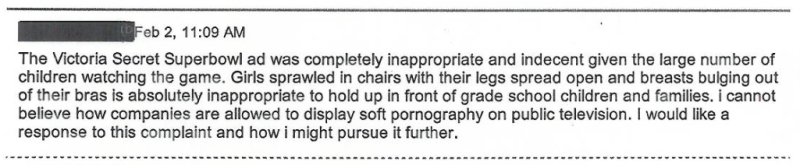 Sex And Dead Children: Every FCC Viewer Complaint About The Super Bowl