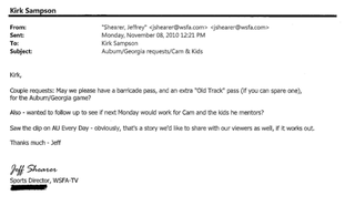 "Am I Sick? Are We All Sick?": Overwrought Things The Media Wrote To Auburn's PR Guy During Cam Newton's Wild 2010 Season