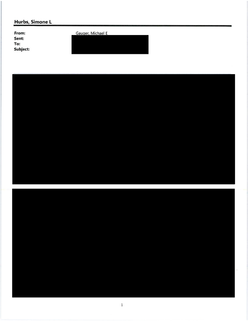 What Do You Think Is in These 73 Straight Pages of Fully Redacted Emails?