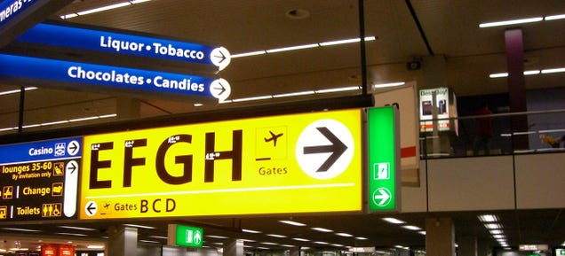 Why the Same Three Typefaces Are Used In Almost Every Airport