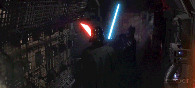 Video: Who would win in a fight between Batman and Darth Vader?