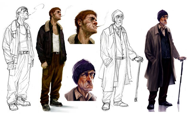 Bikini Cowgirls, Heavy Rain and British Zombies Lead This Concept Art Parade