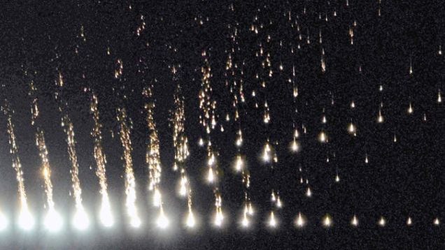 This Fireworks Show Is a 4.5 Billion-Year-Old Meteorite Exploding