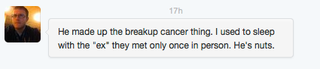 Someone Is Probably Lying About The Super Bowl Tickets Cancer Break Up, But Who?