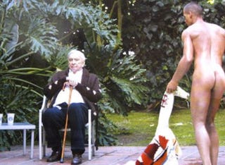 A First Draft of Gore Vidal's Illustrated Memoir