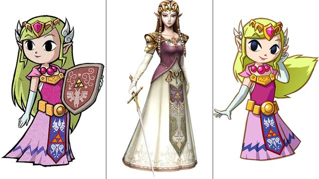 Zelda se hace mayor: así han cambiado sus personajes en 28 años