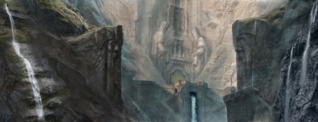 This awesome Hobbit concept art is an expressticket to Middle-Earth