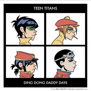 The Fantastic Four become the Beatles when superheroes invade classic album covers