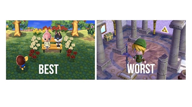 Nintendo's Favorite and Least Favorite Screenshots