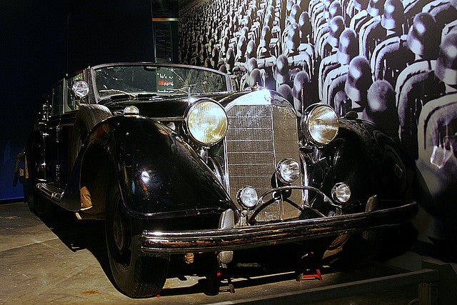 Hitler's Car On Display