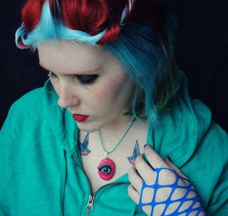 The very best fancy eyeball jewelry for a macabre night out