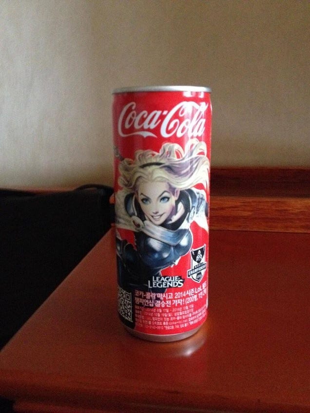 League Of LegendsThemed CocaCola Bottles