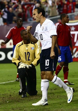 USMNT Crushes Cuba; Donovan Pretends He's a Pirate
