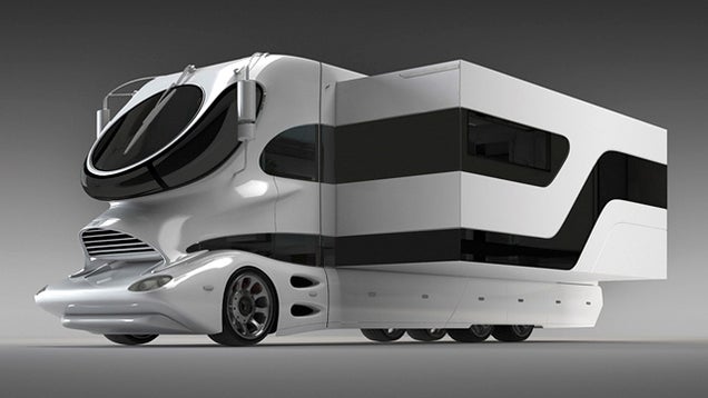 Marchi Mobile's eleMMent Motor Coaches Combine Modern Luxuries With 1950s Design