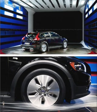 Volvo Wind Tunnel Has Road Simulator Minus Annoying Backseat Kids