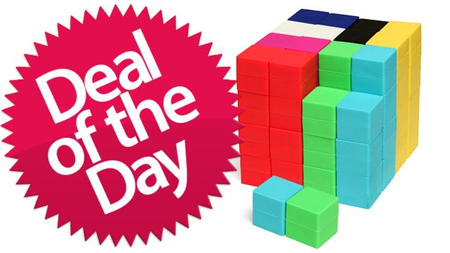 This 8-bit Pixel Cube Construction Set Is Your Crate Deal of the Day