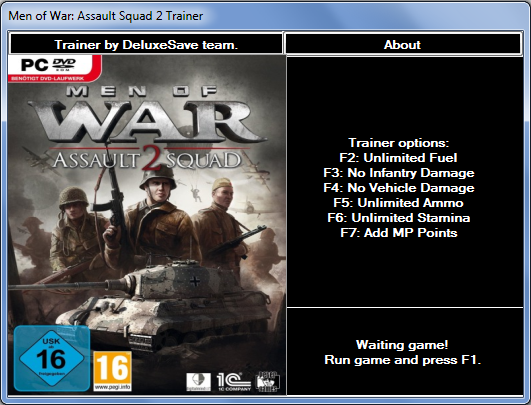 GameMen Of War Assault Squad V20515 Trainer Limited 17