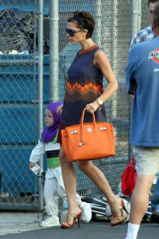 Victoria Beckham Is Not Quite On The Ball