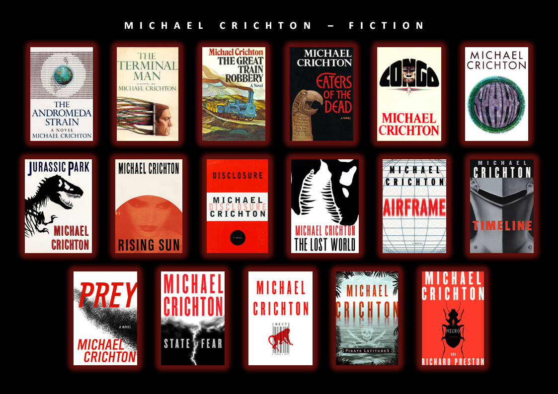 michael crichton audio books