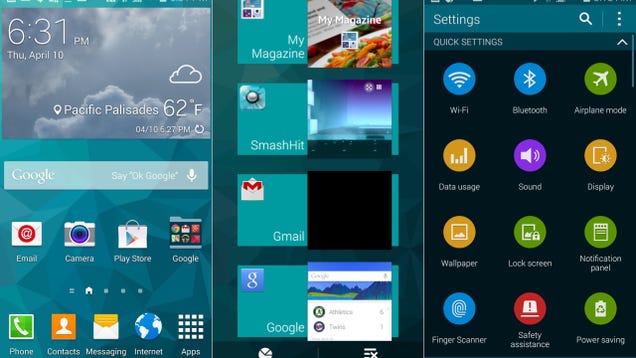 El Galaxy S6 solo llevará instaladas tres aplicaciones de Sa El Galaxy S6 solo llevará instaladas tres aplicaciones de Sa