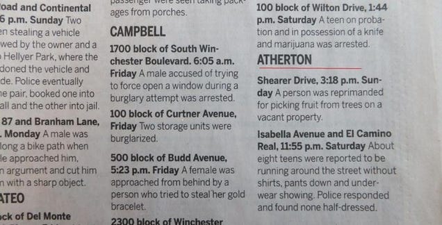 The Police Blotter for America's Third Most Expensive Zip Code is a Thing of First World Beauty