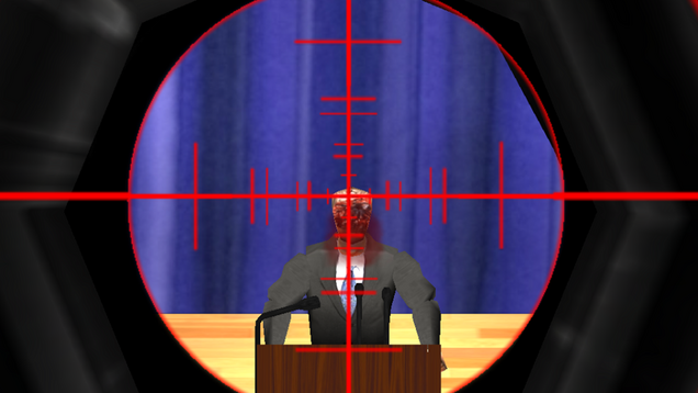 Someone Made A Game In Which You Shoot The Head Of The NRA