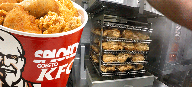 This is how KFC actually makes their fried chicken from beginning to end