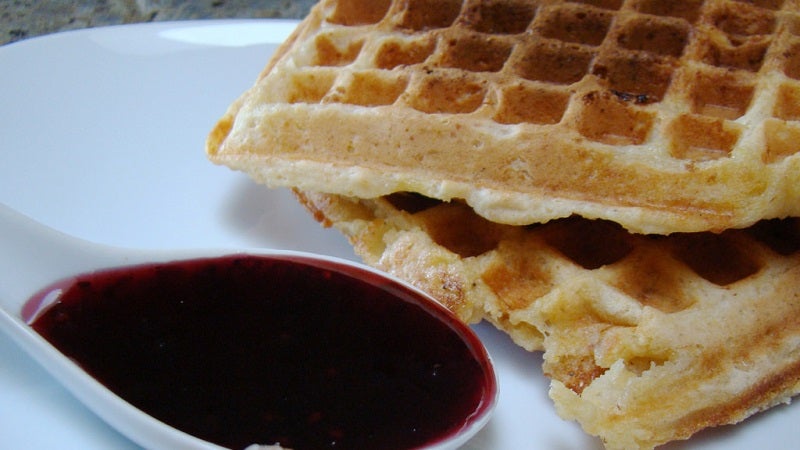 Make Delicious Vegan Waffles With Tofu Instead of Eggs