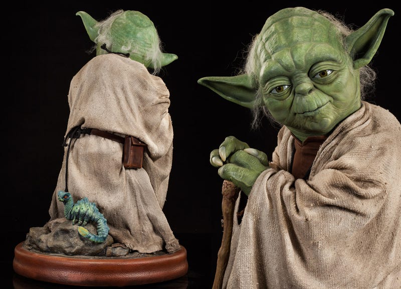 A Jedi Master Would Surely Approve of Spending $2,500 on This Life-Size Yoda