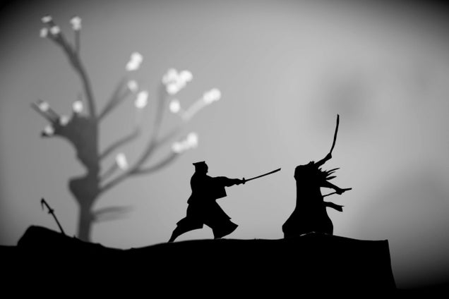 Amazing papercraft art captures the silhouettes of great movie moments
