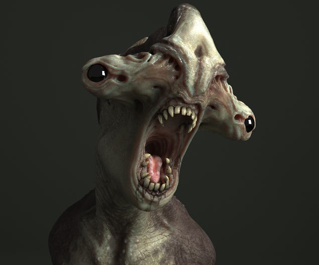 A StarCraft II Marine Won't Shoot Monsters This Pretty