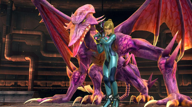 Ridley Is In Smash Bros. Wii U... But Not Playable