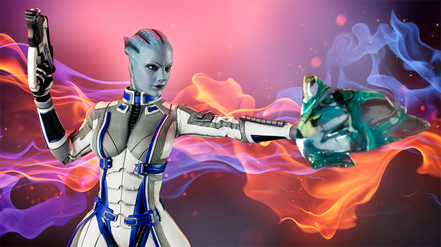 Mass Effect Statue Captures Liara's Most Endearing Qualities