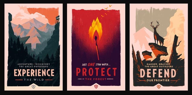 Olly Moss Releases Three Breathtaking Wilderness Posters