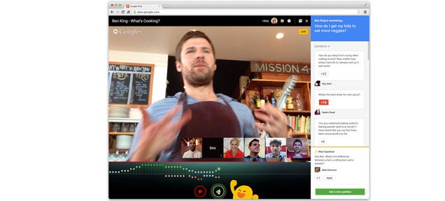 Hangouts on Air Will Now Let You Cheer Or Jeer In Real-Time