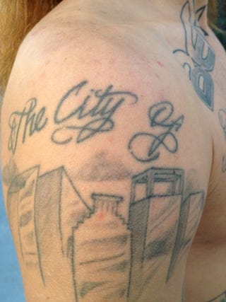 Riff Raff's Tattoos