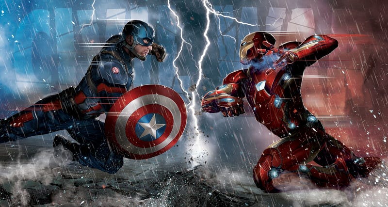 Estos son los equipos de superhéroes que se enfrentan en Captain America: Civil War