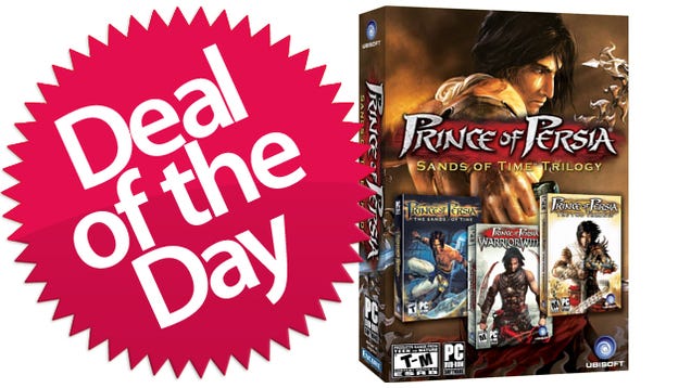 The Prince Of Persia Sands of Time Trilogy Is Your Drape-Climbing Deal of the Day