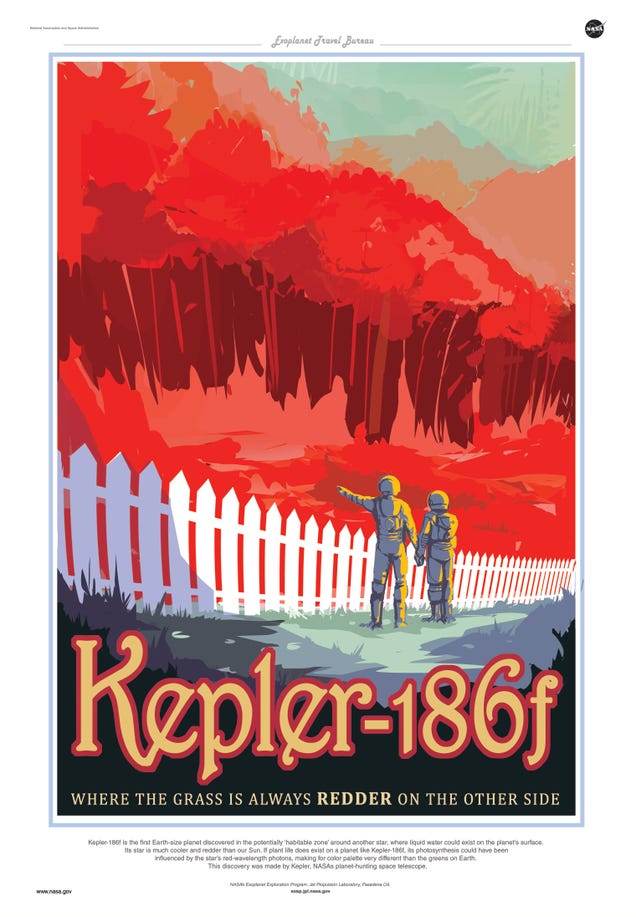 NASA's Exoplanet Travel Posters Have Us Planning Our Space Vacation