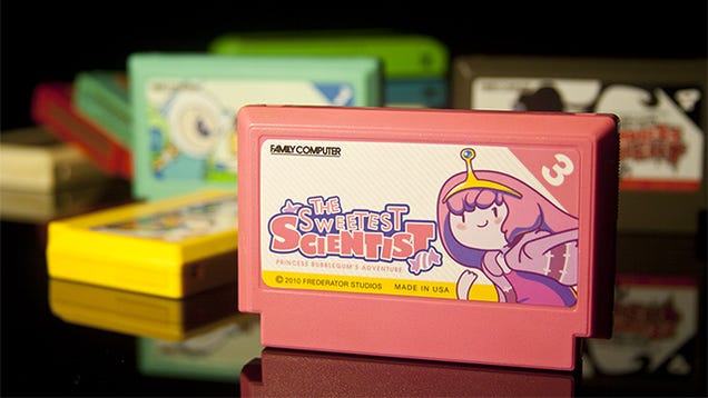 Adventure Time? 1980s Video Game Cartridges? What is This Madness?