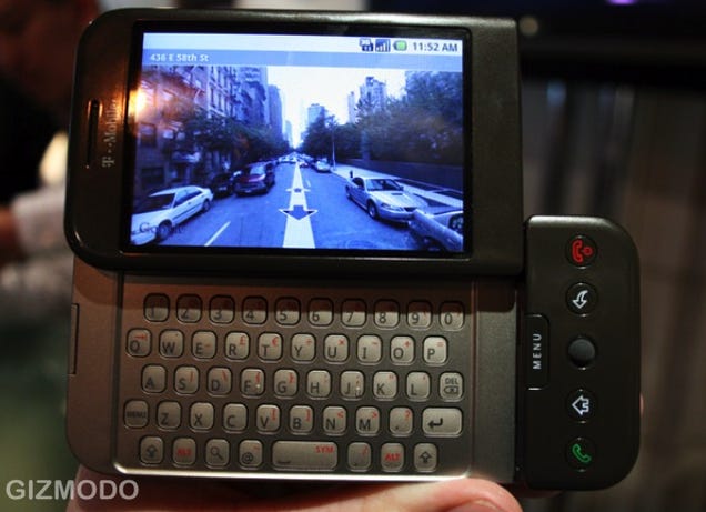 T-Mobile G1 Android Phone Hands-On